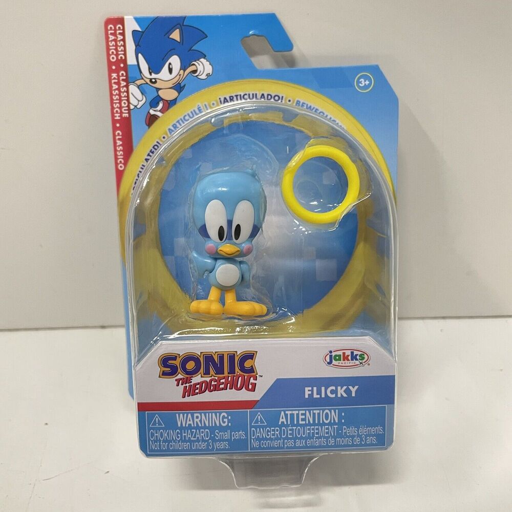 NEW 2024 FLICKY Sonic The Hedgehog Jakks Wave 18 2.5” Action Figure